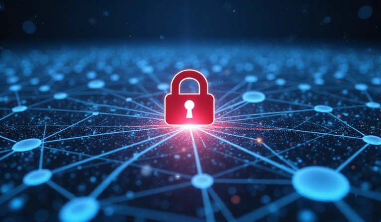 Secure data transmission with encryption symbols